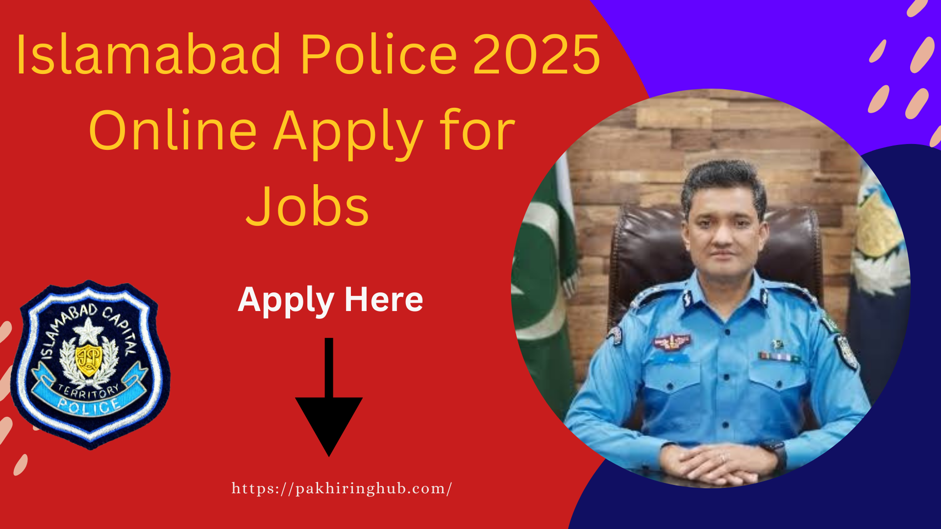 Islamabad Police 2025 Online Apply for Jobs